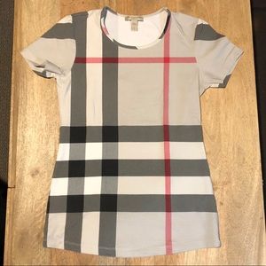 Burberry Giant Check Shirt/Top/Tee